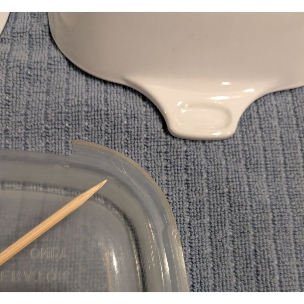 CorningWare Blue Cornflower set 4 Petite Pans P-41 & P-41-B Plastic Lid - Picture 8 of 16